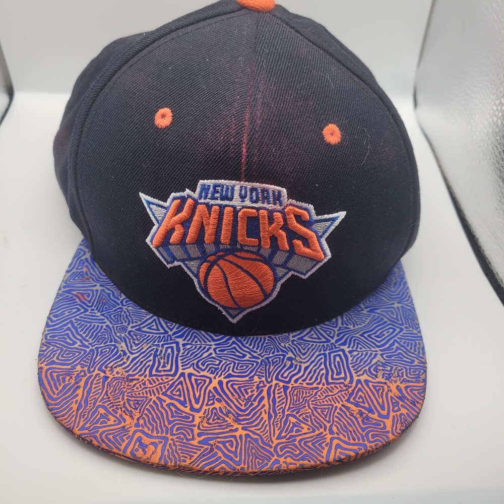 New York Knicks Mitchell & Ness Snapback Cap Hat NBA Nostalgia Co Wool Blend